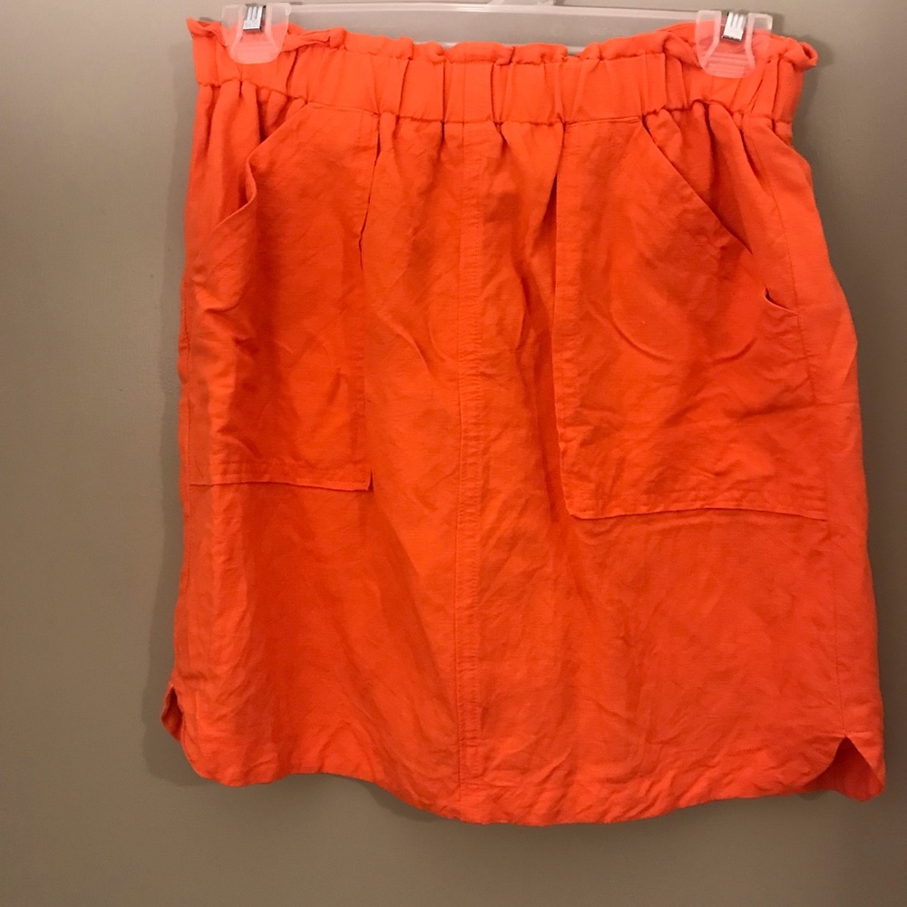 Coral Banana Republic Skirt